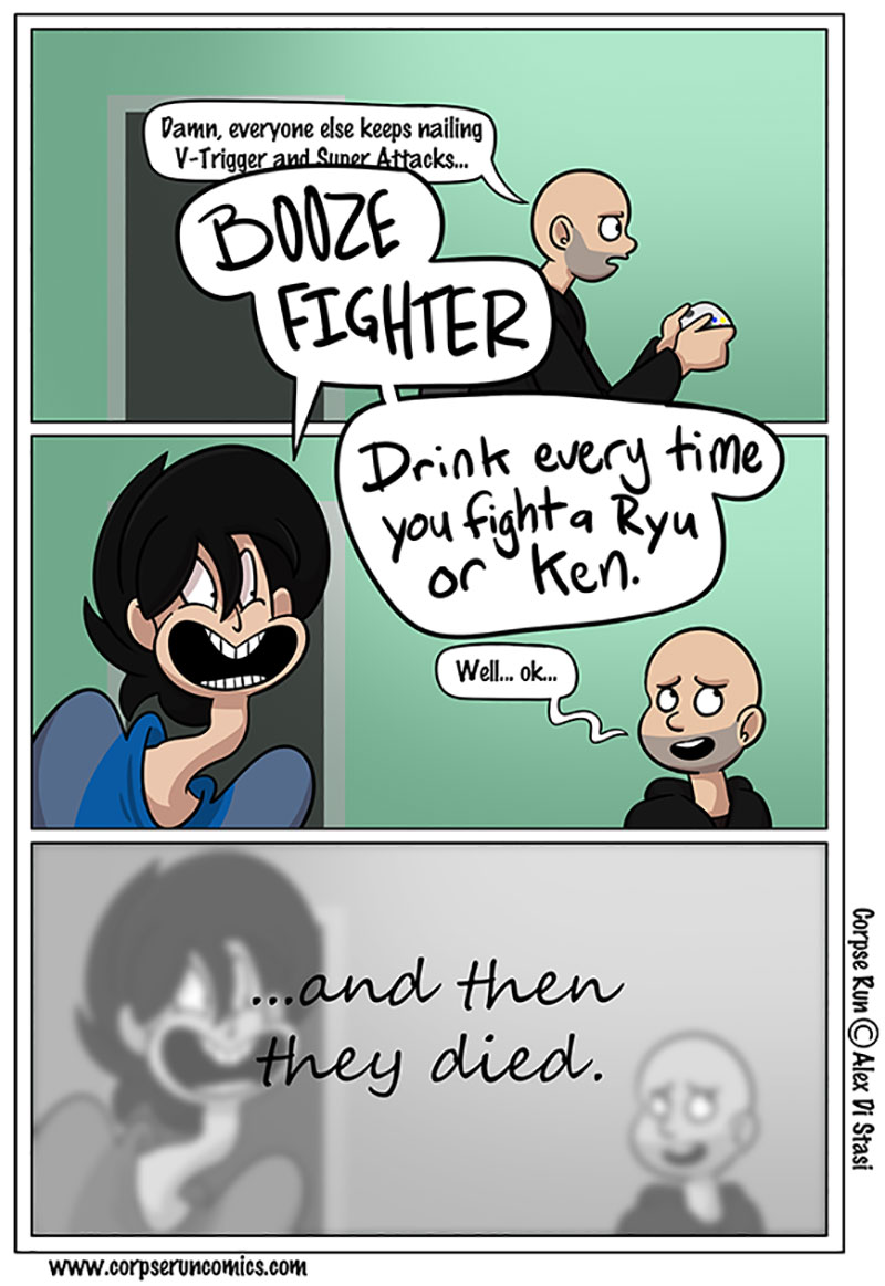 Illustration for article titled Sunday Comics: Booze Fighter